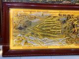  Tranh Thuận Buồm Xuôi Gió Đồng Vàng Dát Vàng 1m7x90cm 