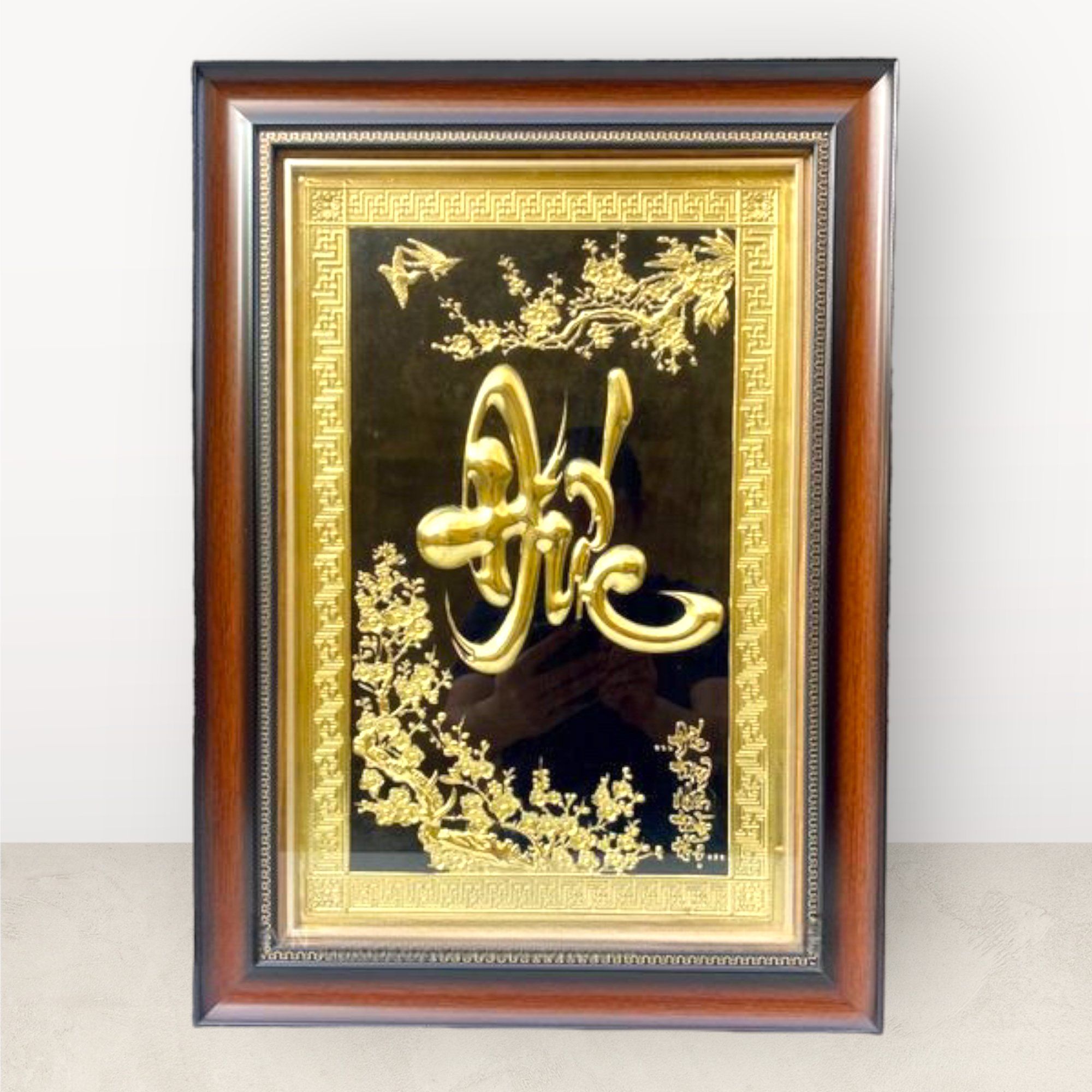  Tranh chữ Đức 38x54cm 