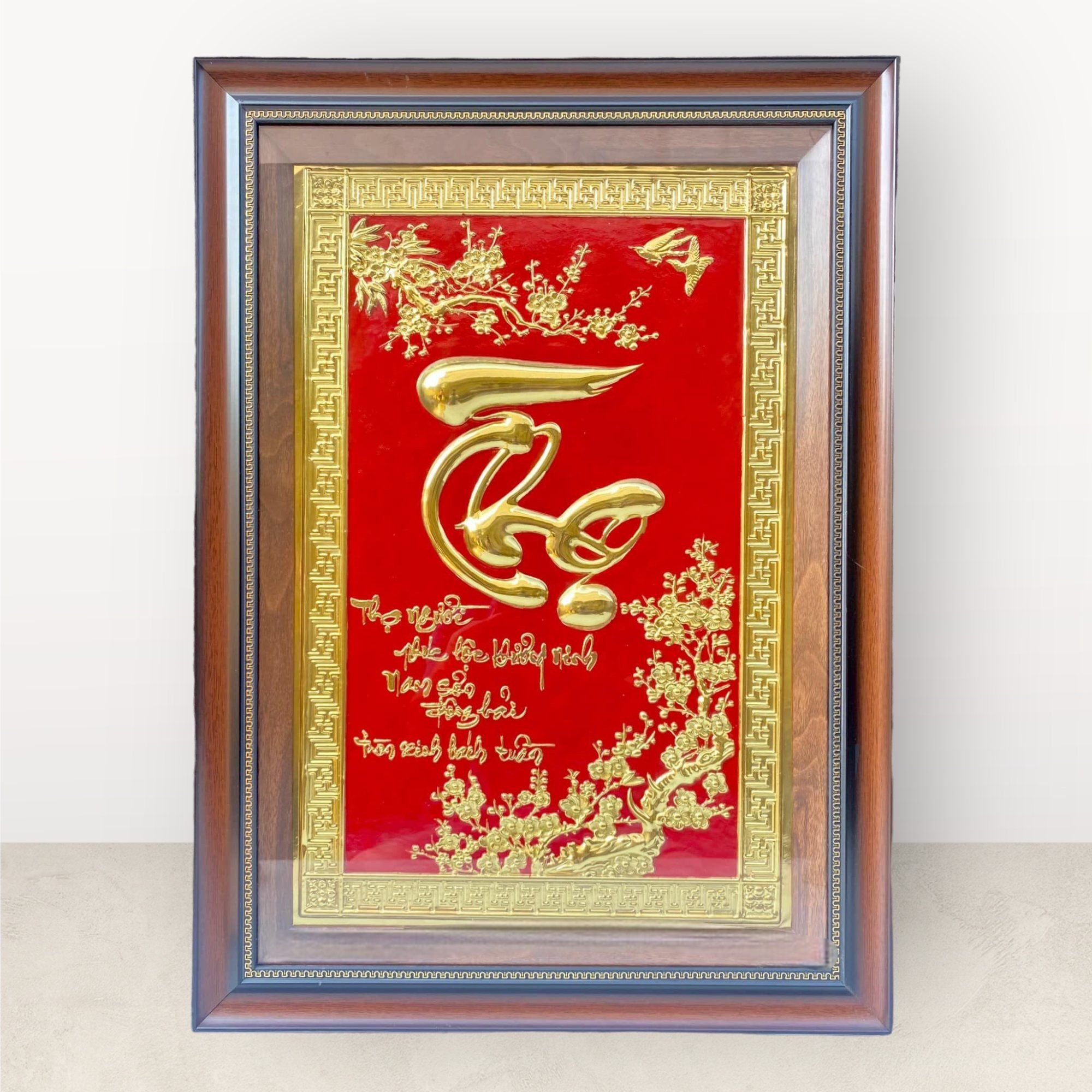  Tranh chữ Thọ 38x54cm mẫu 2 