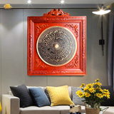  Tranh Trống đúc khung dơi KT 120x120 cm-ĐK mặt trống 80cm 