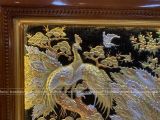  Tranh Vinh Hoa Phú Quý Đồng Vàng Dát Vàng Bạc 2m3x1m2 