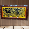  Tranh Vinh Quy Bái Tổ Đồng Vàng Dát Vàng 1m7x90cm 