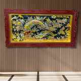  Tranh Vinh Hoa Phú Quý Đồng Vàng Dát Vàng 1m7x90cm 