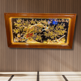  Tranh Vinh Hoa Phú Quý Đồng Vàng Dát Vàng 1m7x90cm 