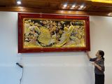  Tranh Vinh Hoa Phú Quý Đồng Vàng Dát Vàng 2m3x1m2 