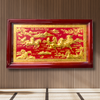  Tranh Mã Đáo Thành Công Đồng Vàng Mạ Vàng 1m07x67cm 