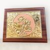  Tranh để bàn hoa sen đồng vàng 20x25cm mẫu 2 