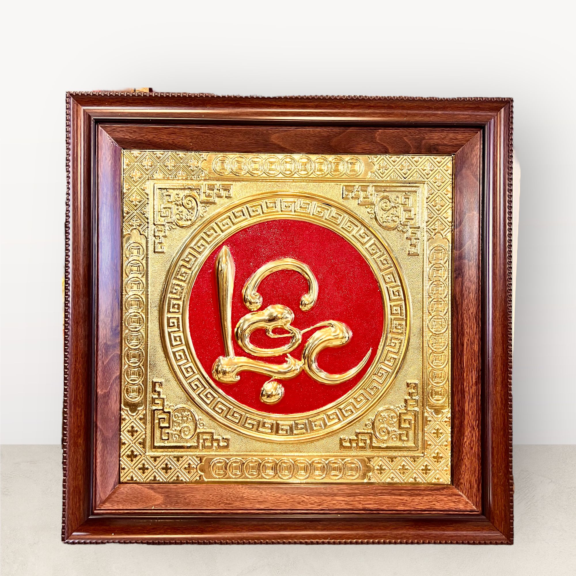  Tranh chữ Lộc 45x45cm 