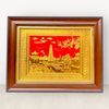  Tranh Tháp Phổ Minh thế kỉ XIV đồng vàng mạ vàng 24K 28x34cm mẫu 2 