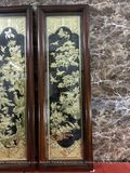  Tranh Tứ Quý Đồng Vàng Dát Vàng 1m27x41cm 