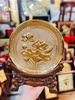 Tranh Đĩa Hoa Sen Mạ Vàng 24k ( đường kính 20cm ) 