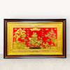  Tranh Mừng thọ ông dát vàng 68x107cm 