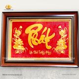  Tranh Chữ Phát Dát Vàng ( kích thước 38cm x 54cm ) 