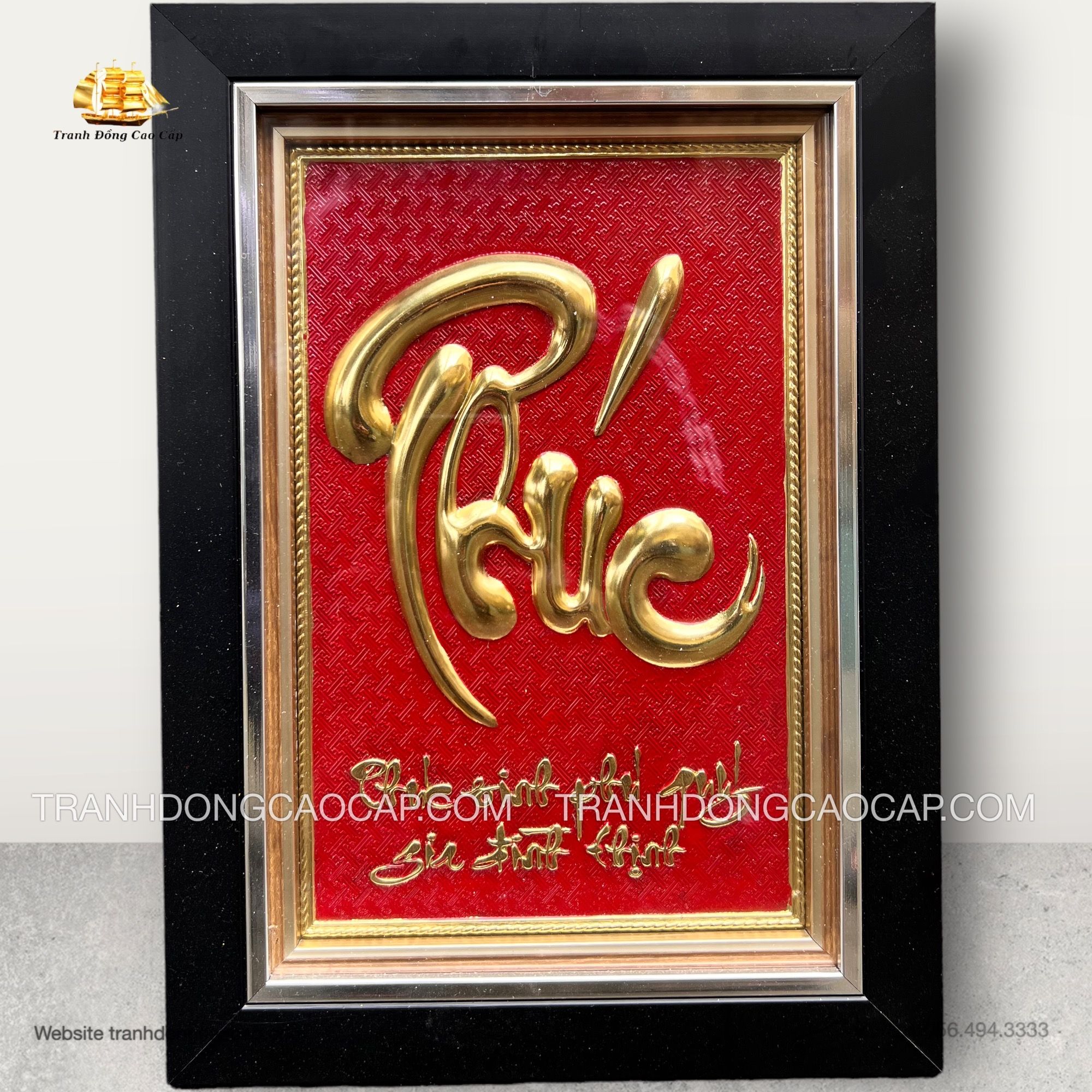  Tranh Chữ Phúc ( kích thước 28cm x 38cm ) 