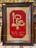  Tranh Chữ Lộc ( kích thước 48cm x 68cm ) 