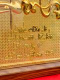  Tranh Chữ Gia Đình Mạ Vàng 24K ( kích thước 38cm x 54cm) 