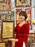  Tranh Chùa Keo Thái Bình ( kích thước 28cm x 38cm ) 