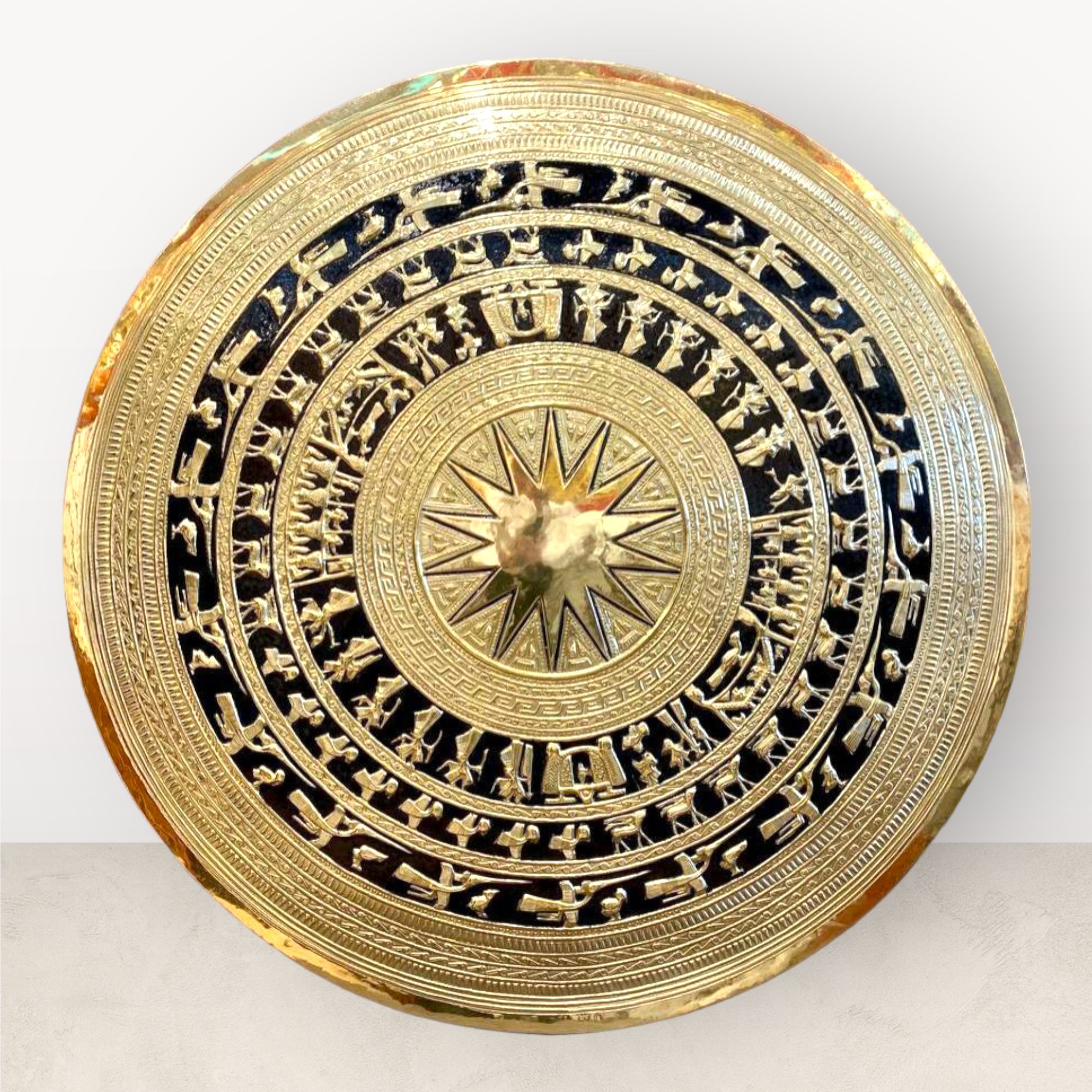  Mặt trống gò đồng vàng đk 60cm mẫu 2 