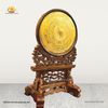  Tranh Trống Đồng Mạ Vàng 24K Để Bàn ( kích thước ngang 35cm, cao 56cm ) 