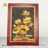  Tranh Hoa Sen Mạ Vàng 24K Để Bàn ( kích thước 23cm x 32cm ) 