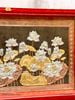  Tranh Hoa Sen Dát Vàng Bạc Treo Tường ( kích thước 61cm x 88cm ) 