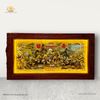  Tranh Mừng Thọ Bà Dát Vàng Bạc ( kích thước 90cm x 170cm ) 