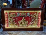  Tranh Mừng Thọ Bà ( kích thước 77cm x 134cm ) 