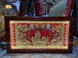  Tranh Mừng Thọ Ông ( kích thước 77cm x 134cm ) 