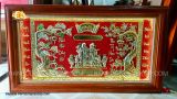  Tranh Mừng Thọ Ông Bà ( kích thước 77cm x 134cm ) 