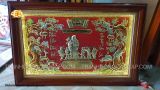  Tranh Mừng Thọ Ông ( kích thước 73cm x 115cm ) 