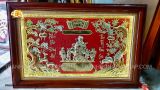 Tranh Mừng Thọ Bà ( kích thước 73cm x 115cm ) 