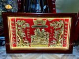  Tranh Mừng Thọ Ông Bà ( kích thước 60cm x 100cm ) 