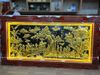  Tranh Vinh Quy Bái Tổ Đồng Vàng Dát Vàng 1m7x90cm 