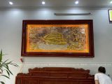  Tranh Thuận Buồm Xuôi Gió Đồng Đỏ Dát Vàng 2m3x1m2 