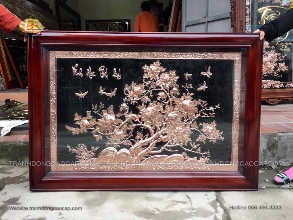  Tranh Vinh Hoa Phú Quý Cao Cấp ( kích thước 61cm x 88cm ) 