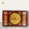  Tranh Trống Đồng Lục Bình Cao Cấp Dát Vàng Bạc ( kích thước 107cm x 155cm ) 