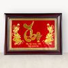  Tranh chữ Thọ dát vàng 38x54cm 