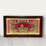  Tranh Mừng Thọ Ông ( kích thước 77cm x 134cm ) 