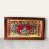  Tranh Mừng Thọ Ông ( kích thước 77cm x 134cm ) 
