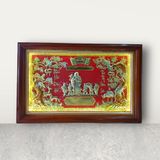  Tranh Mừng Thọ Ông ( kích thước 73cm x 115cm ) 