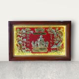  Tranh Mừng Thọ Bà ( kích thước 73cm x 115cm ) 