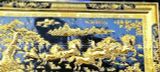  Tranh Mã Đáo Thành Công Đồng Vàng Dát Vàng 1m7x90cm 