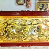  Tranh Mã Đáo Thành Công Đồng Vàng Dát Vàng 2m3x1m2 