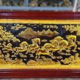  Tranh Mã Đáo Thành Công Đồng Vàng Dát Vàng 2m3x1m2 