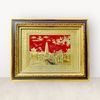 Tranh Tháp Phổ Minh thế kỉ XIV đồng vàng 28x34cm mẫu 2 