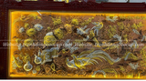  Tranh Vinh Hoa Phú Quý Đồng Vàng Dát Vàng 1m7x90cm 
