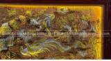  Tranh Vinh Hoa Phú Quý Đồng Vàng Dát Vàng 1m7x90cm 