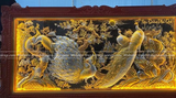  Tranh Vinh Hoa Phú Quý Đồng Vàng Dát Vàng 1m7x90cm 