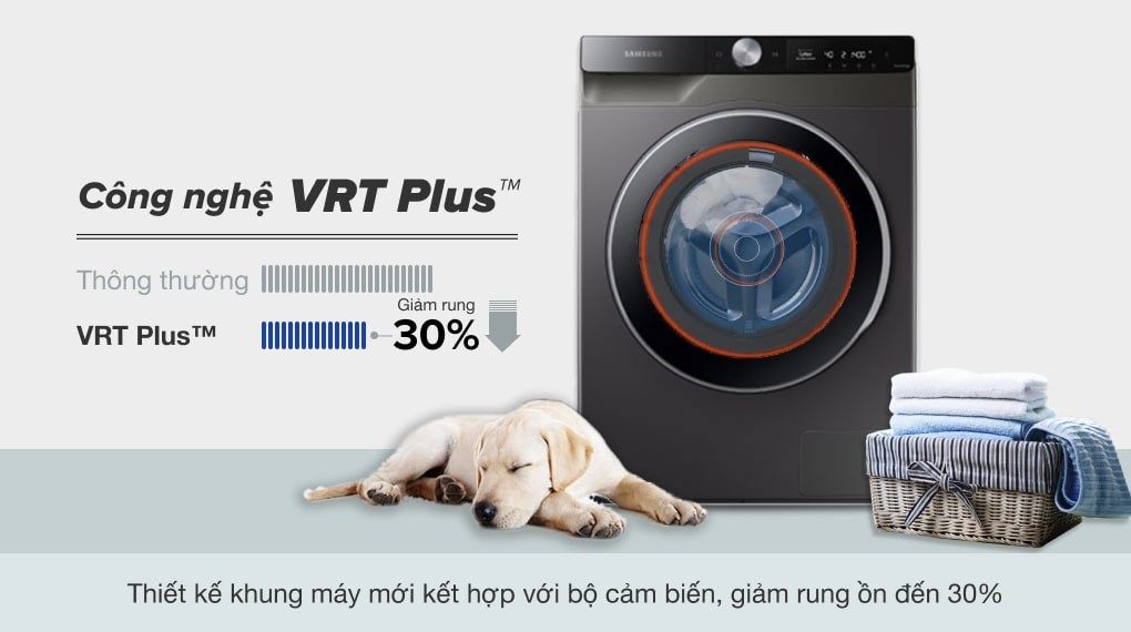 Máy giặt Samsung AI Inverter 10kg WW10T634DLX/SV