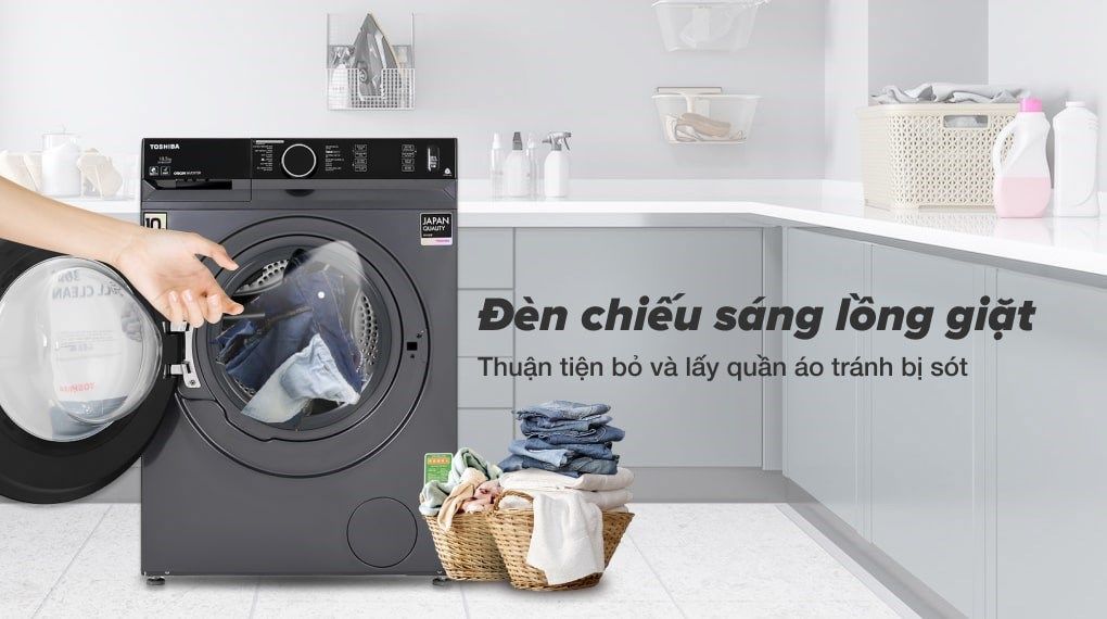 Máy giặt Toshiba Inverter 10.5 Kg TW-BK115G4V (MG)